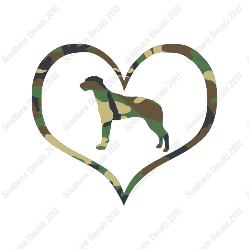 Rhodesian Ridgeback Dog Heart Love