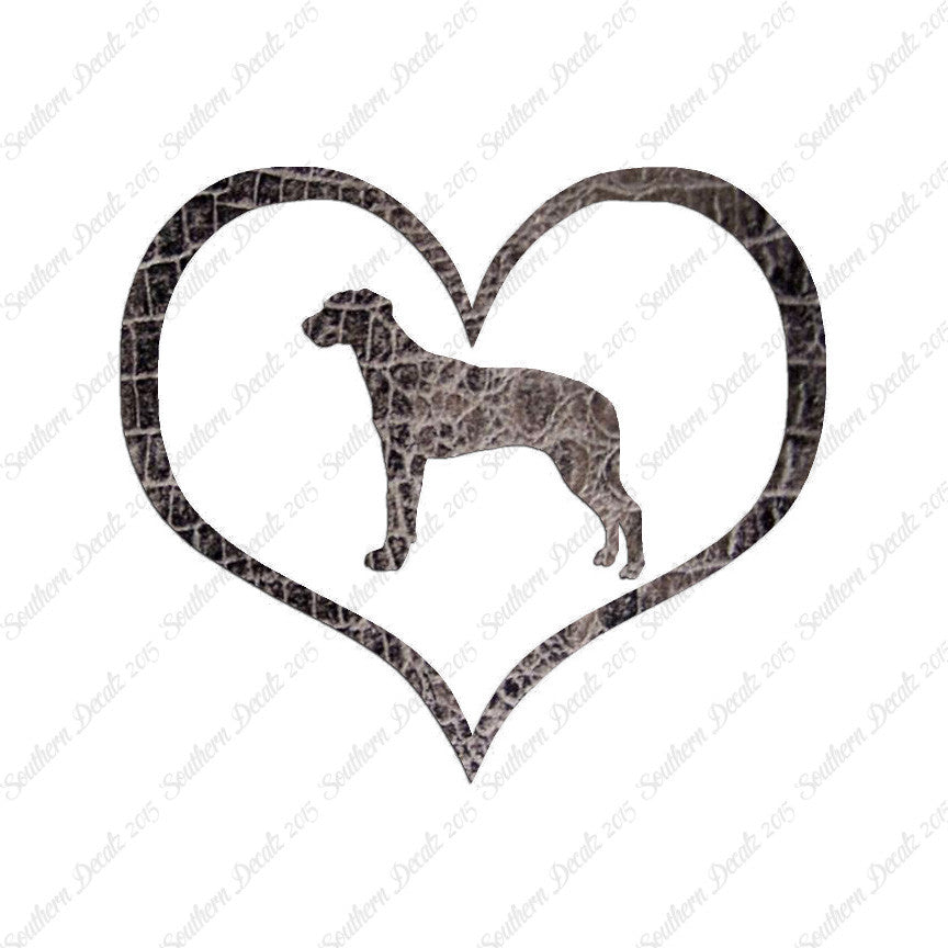 Rhodesian Ridgeback Dog Heart Love