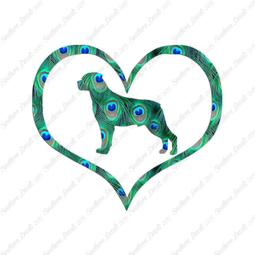 Rottweiler Dog Heart Love