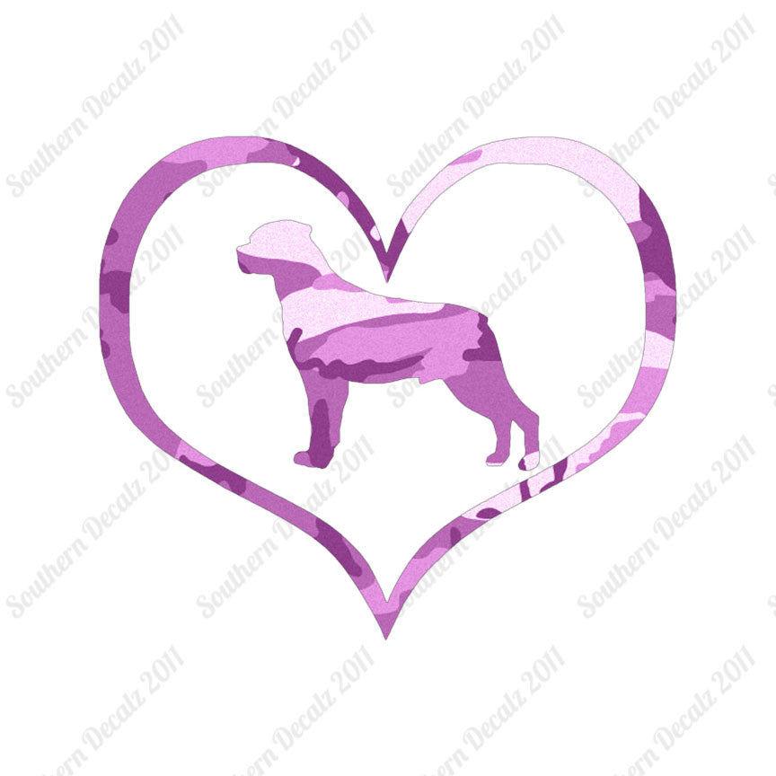 Rottweiler Dog Heart Love