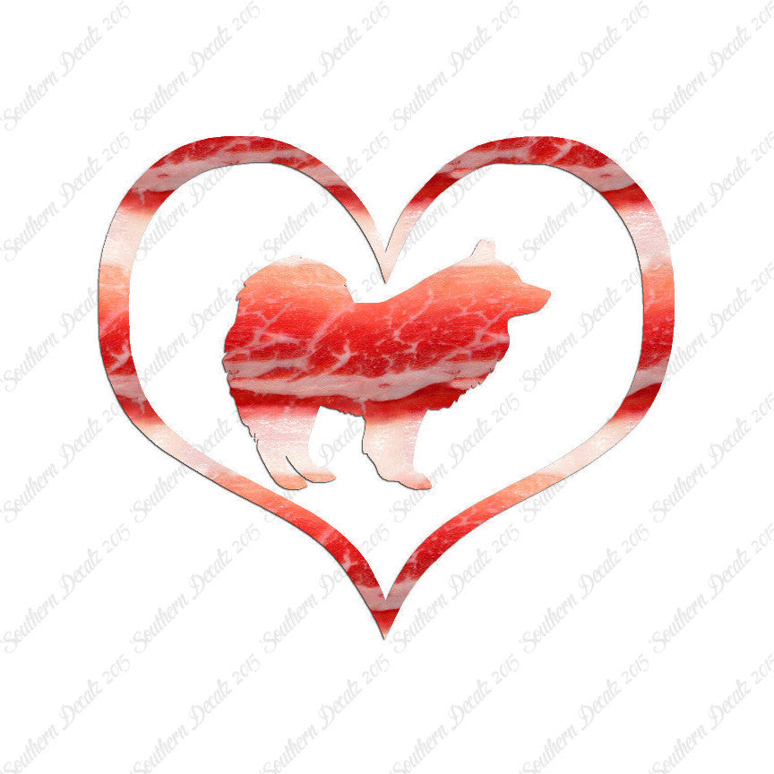 Samoyed Dog Heart Love