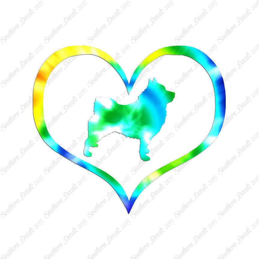 Schipperke Dog Heart Love