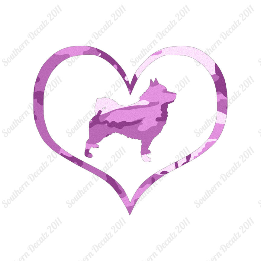 Schipperke Dog Heart Love