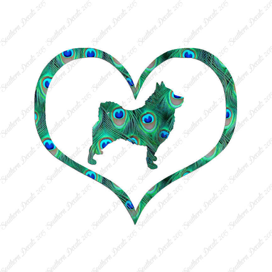 Schipperke Dog Heart Love