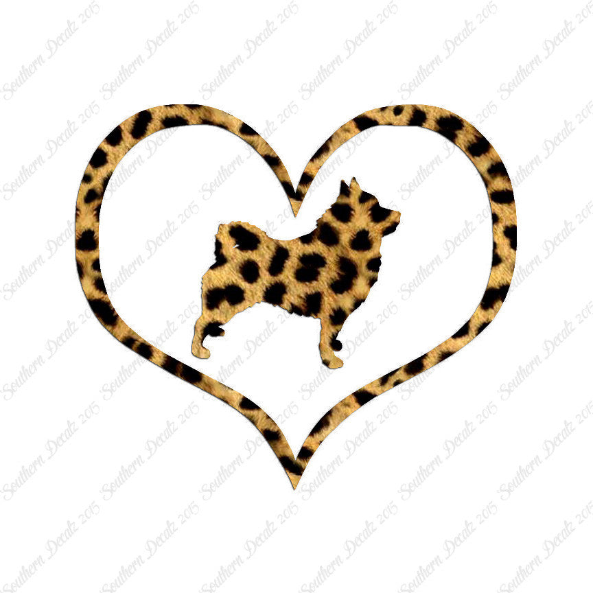 Schipperke Dog Heart Love