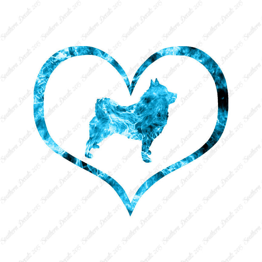 Schipperke Dog Heart Love