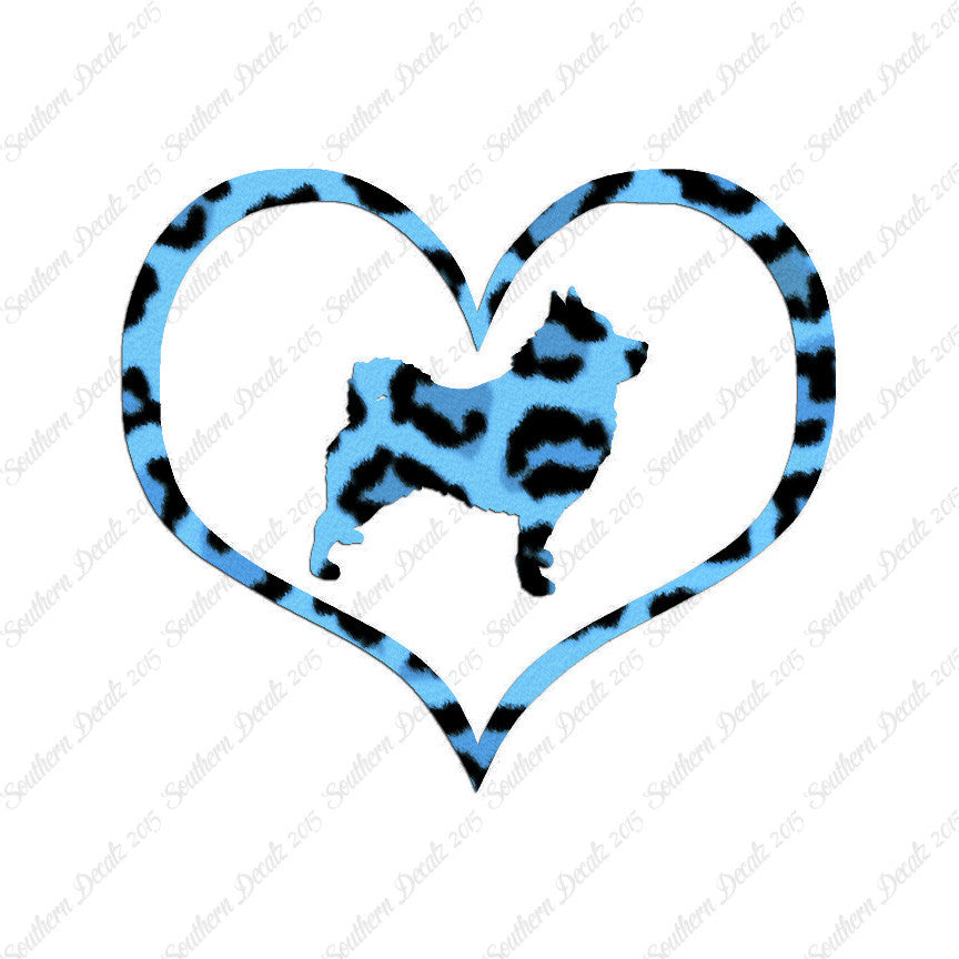 Schipperke Dog Heart Love