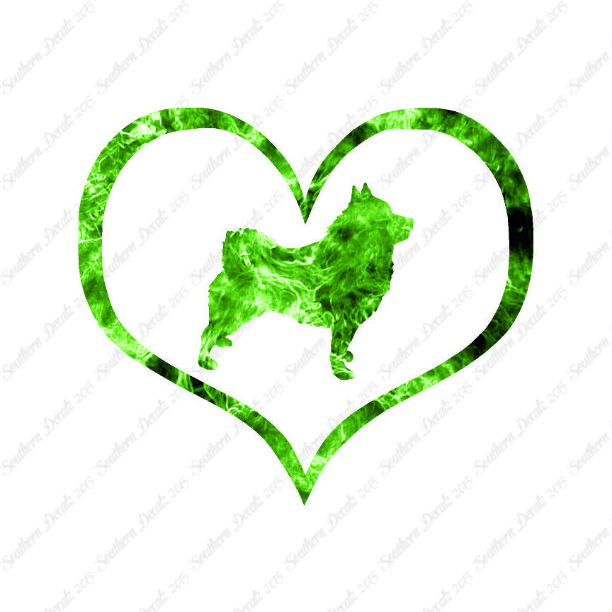 Schipperke Dog Heart Love