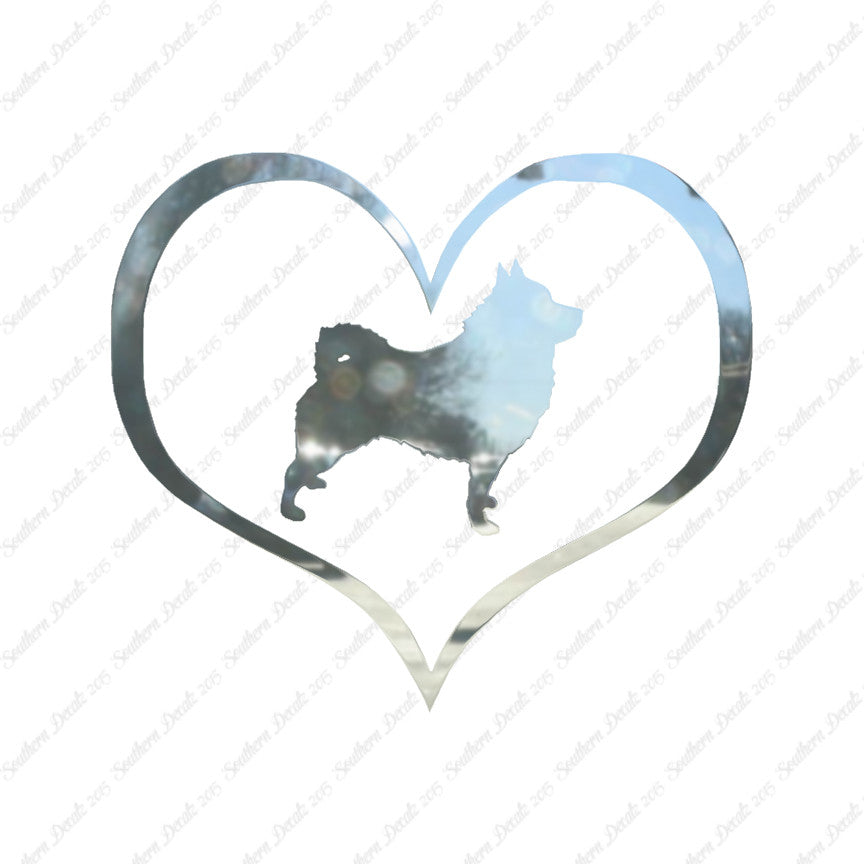Schipperke Dog Heart Love