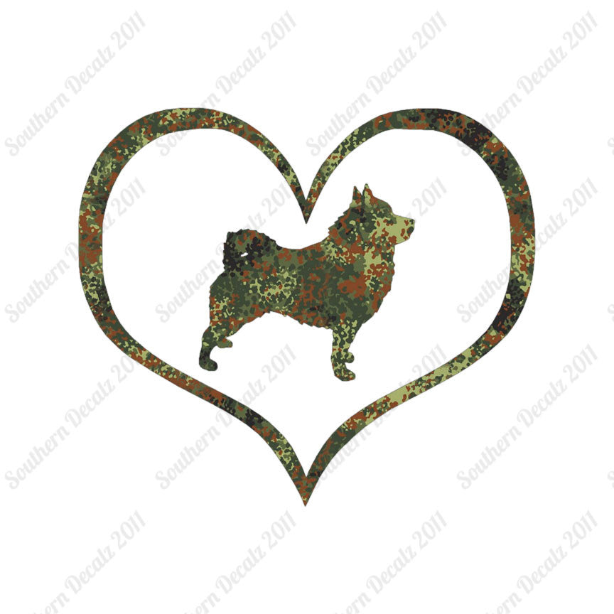 Schipperke Dog Heart Love