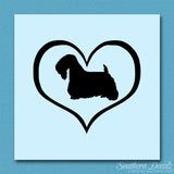 Sealyham Terrier Dog Heart Love