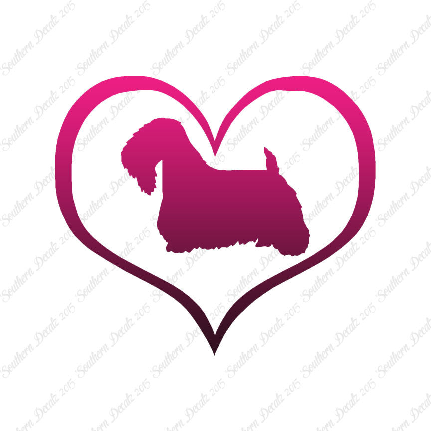 Sealyham Terrier Dog Heart Love