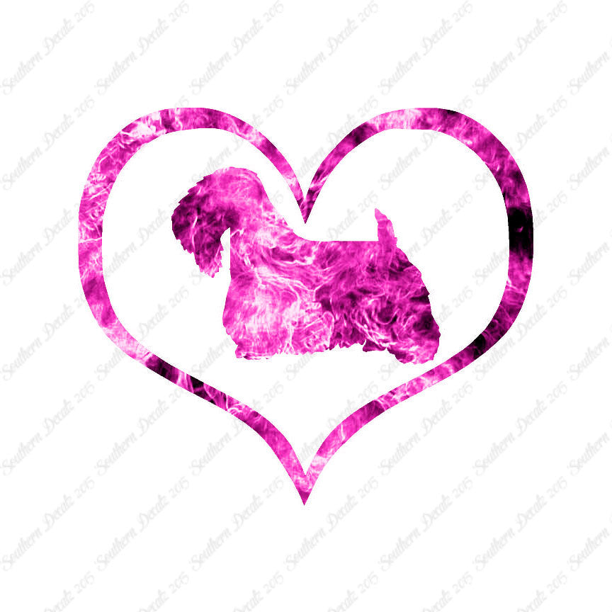 Sealyham Terrier Dog Heart Love
