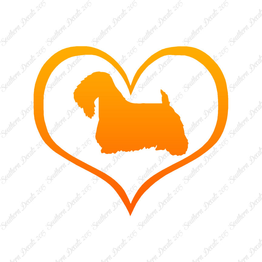 Sealyham Terrier Dog Heart Love