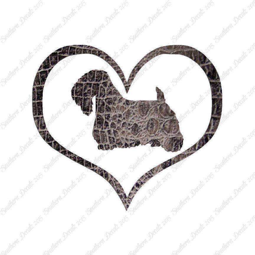 Sealyham Terrier Dog Heart Love