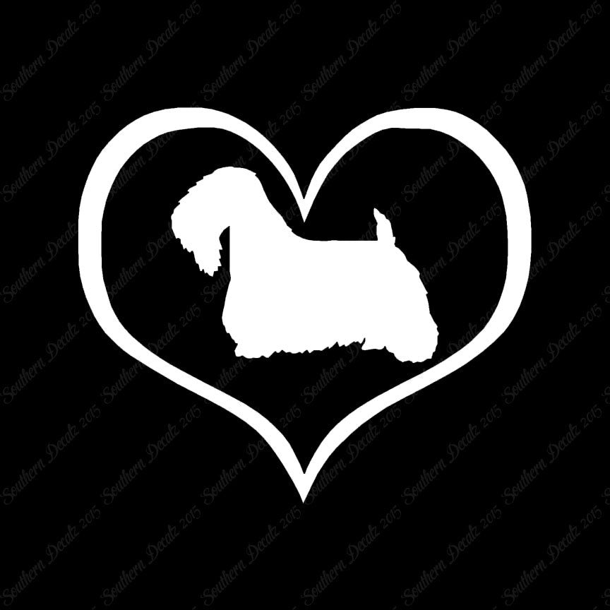 Sealyham Terrier Dog Heart Love