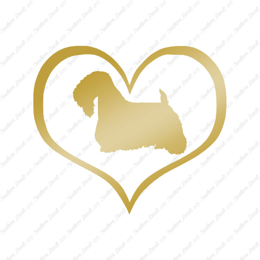 Sealyham Terrier Dog Heart Love