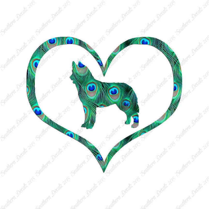 Siberian Husky Dog Heart Love