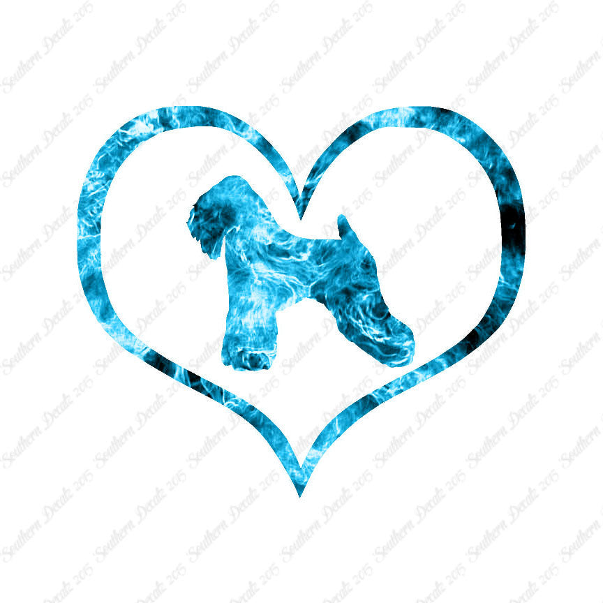 Wheaten Terrier Dog Heart Love