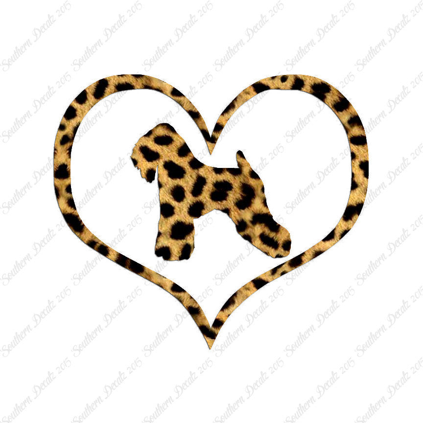 Wheaten Terrier Dog Heart Love