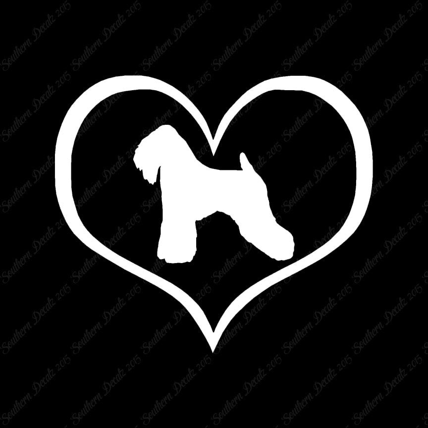 Wheaten Terrier Dog Heart Love