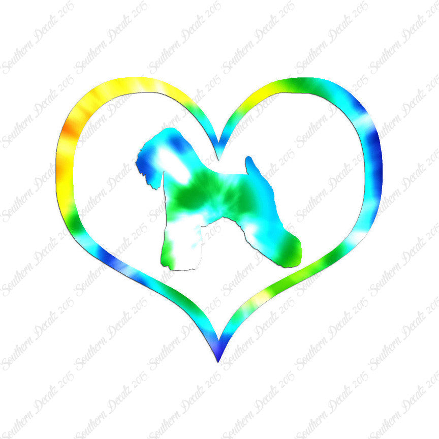 Wheaten Terrier Dog Heart Love