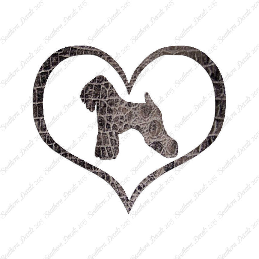 Wheaten Terrier Dog Heart Love