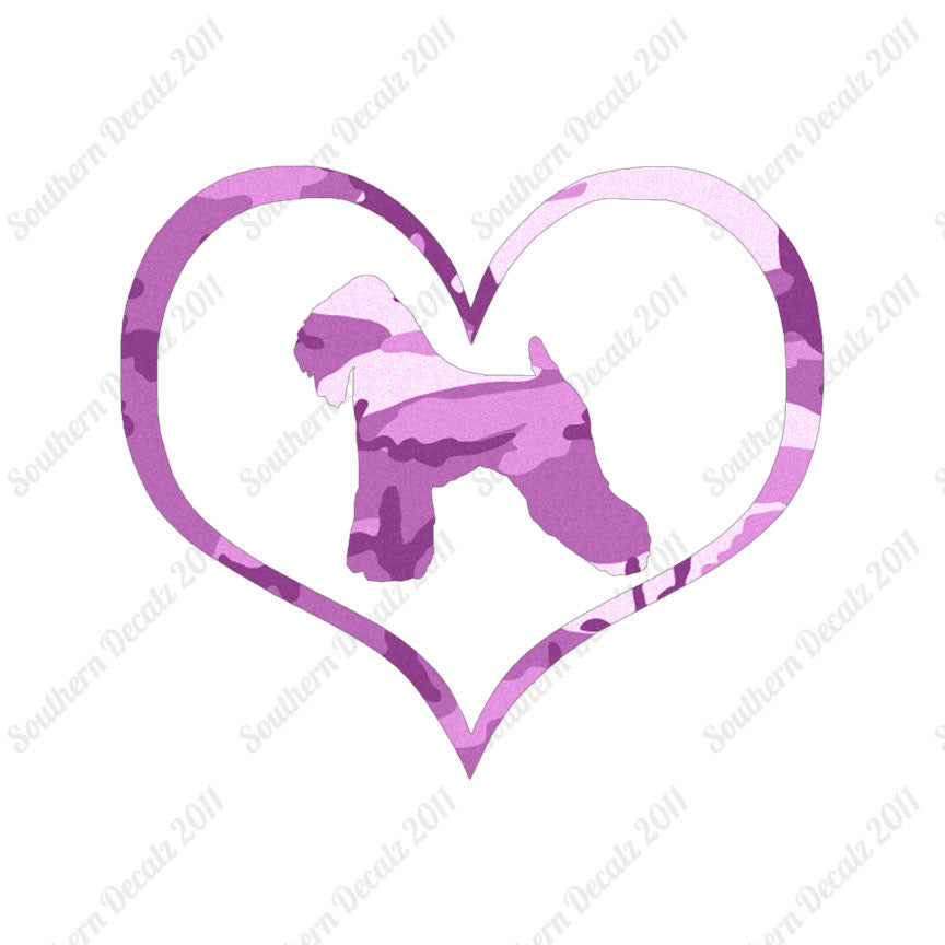 Wheaten Terrier Dog Heart Love