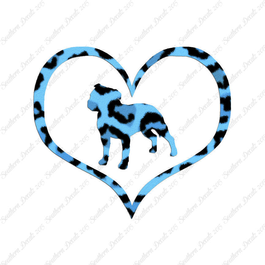 Staffordshire Terrier Dog Heart Love
