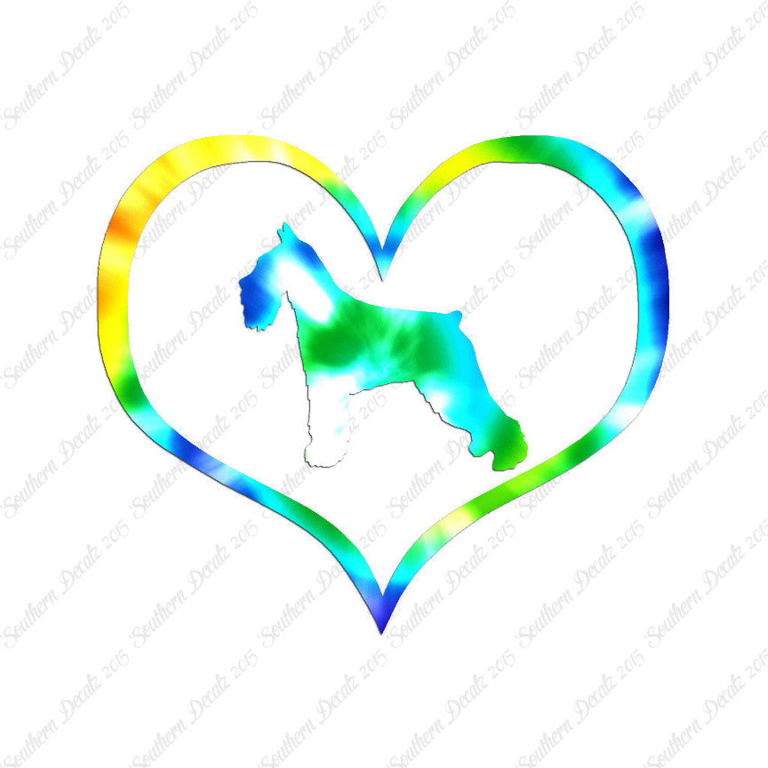 Standard Schnauzer Dog Heart Love