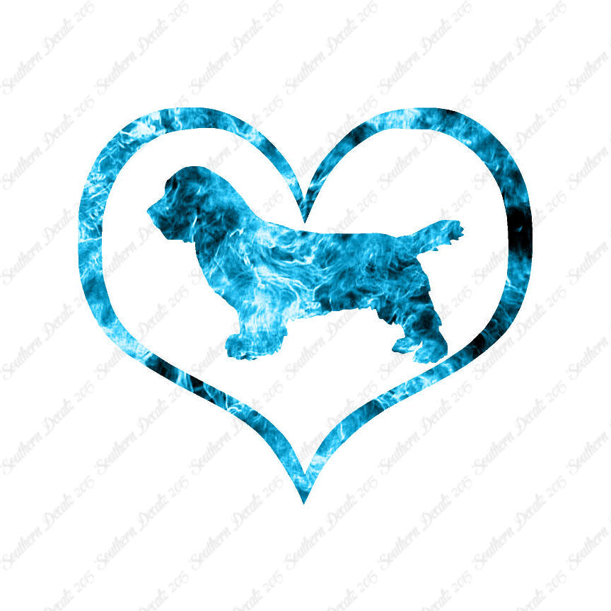 Sussex Spaniel Dog Heart Love