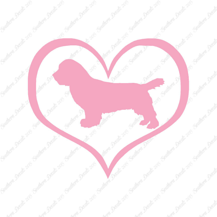 Sussex Spaniel Dog Heart Love
