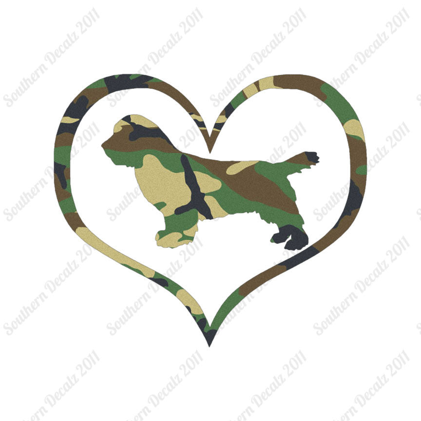 Sussex Spaniel Dog Heart Love