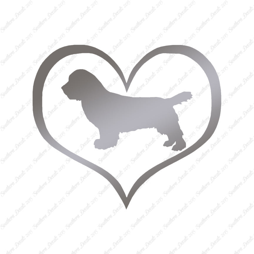 Sussex Spaniel Dog Heart Love