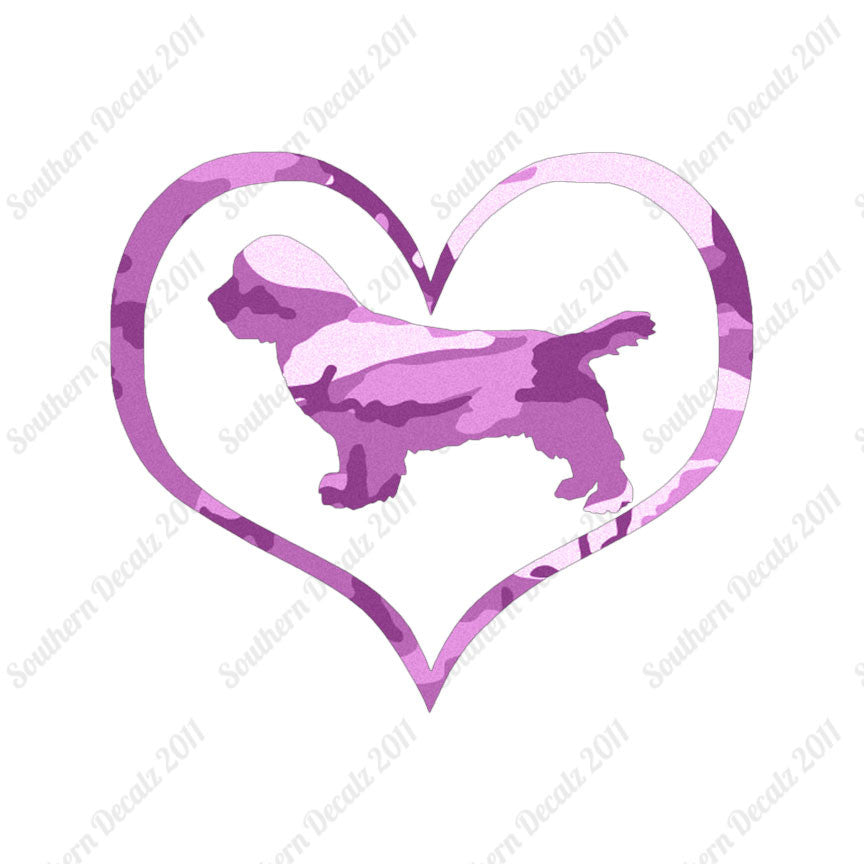 Sussex Spaniel Dog Heart Love
