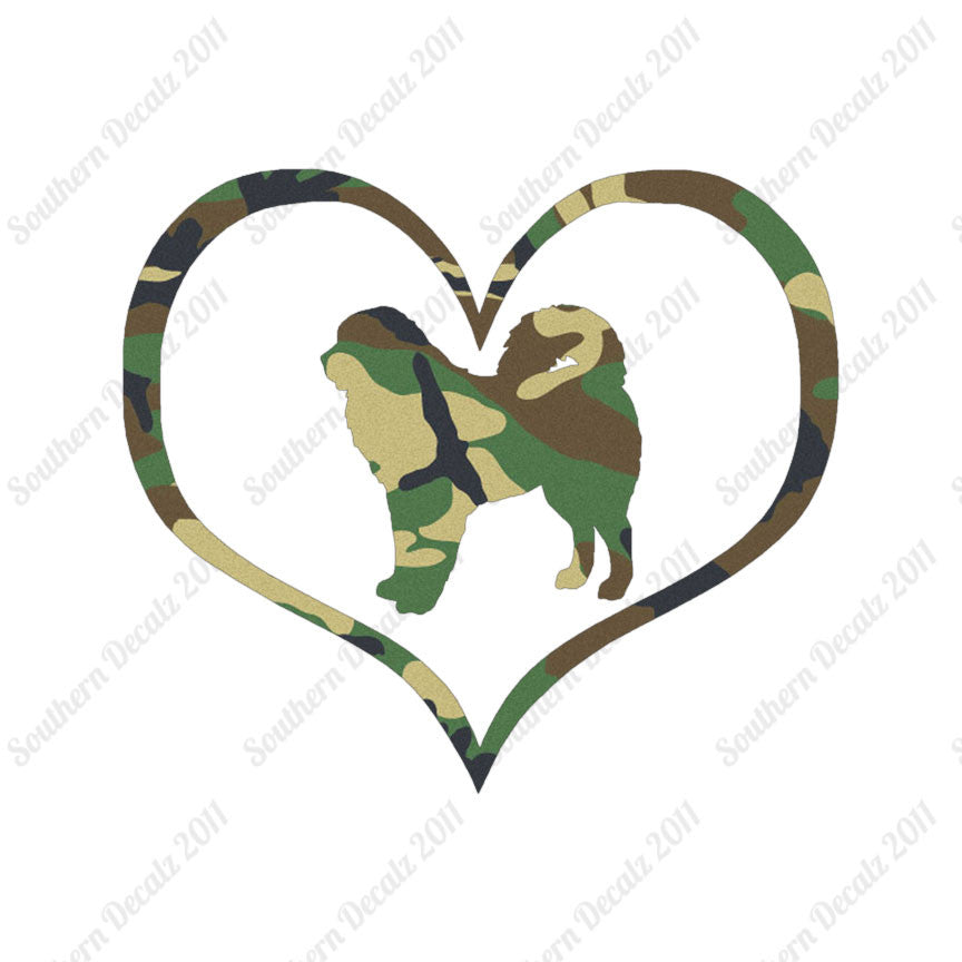 Tibetan Mastiff Dog Heart Love