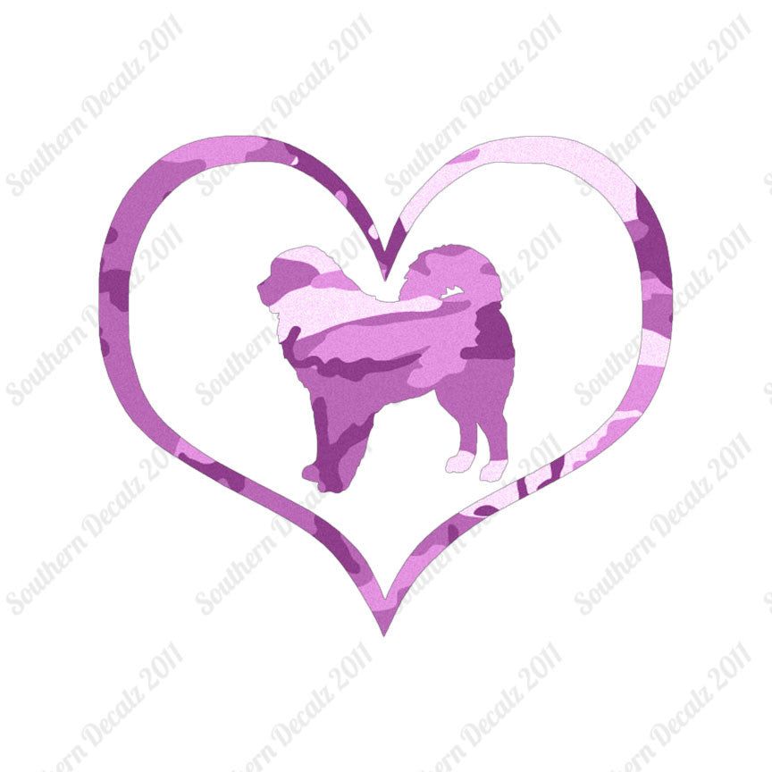 Tibetan Mastiff Dog Heart Love