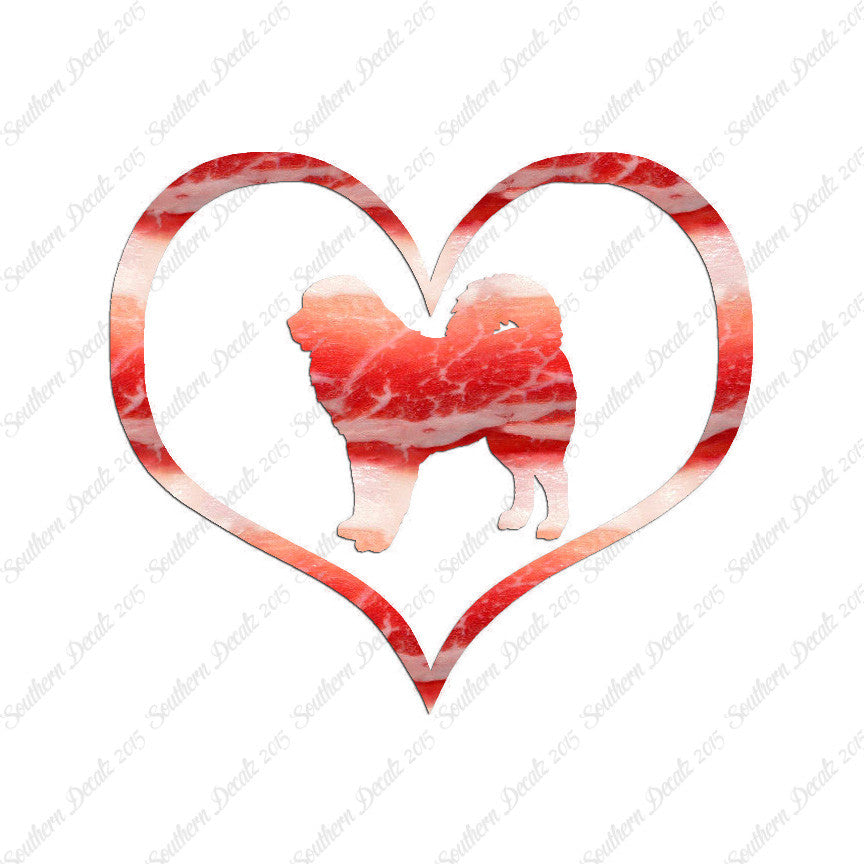 Tibetan Mastiff Dog Heart Love