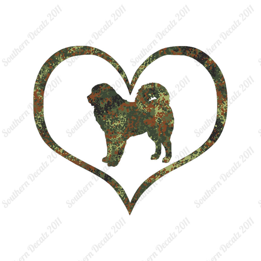Tibetan Mastiff Dog Heart Love