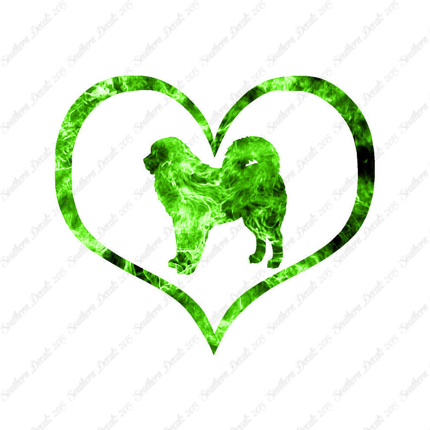 Tibetan Mastiff Dog Heart Love