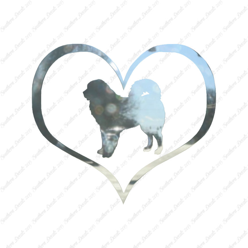 Tibetan Mastiff Dog Heart Love