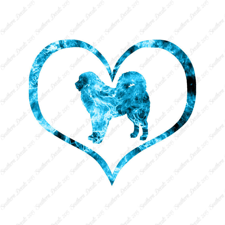 Tibetan Mastiff Dog Heart Love