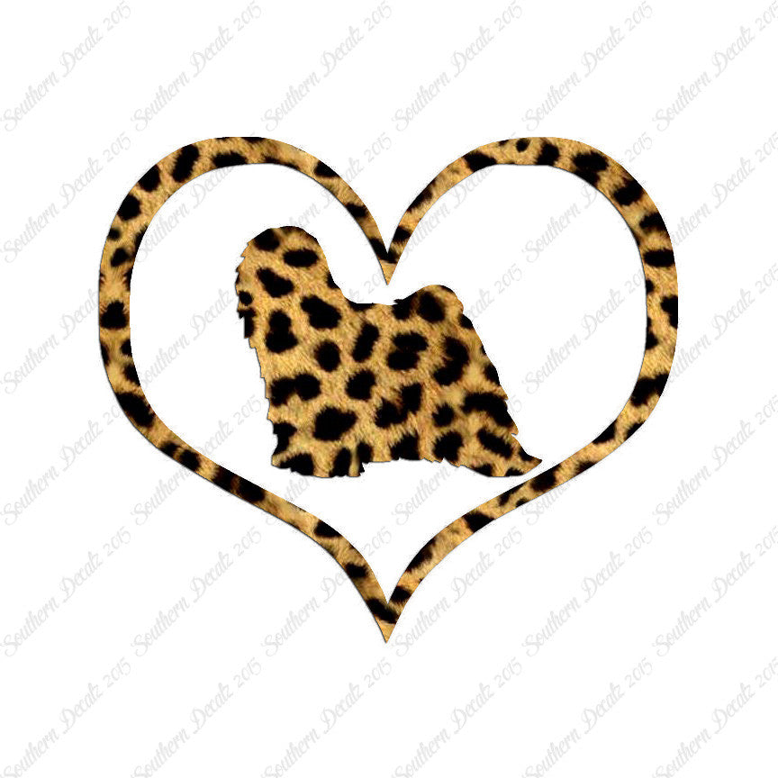 Tibetan Terrier Dog Heart Love