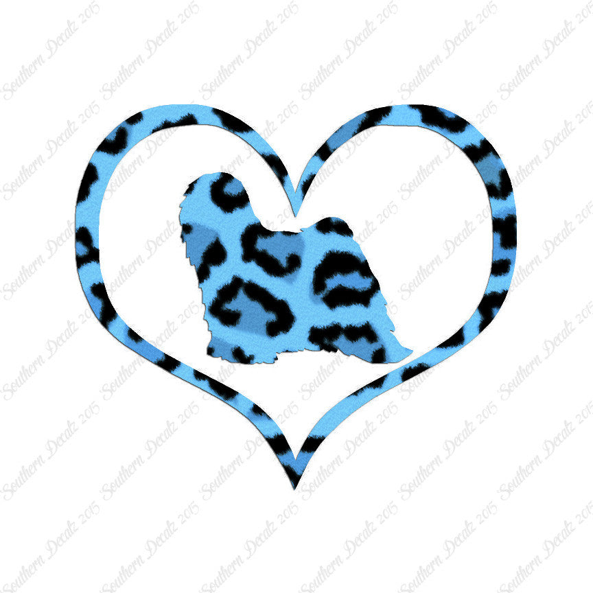 Tibetan Terrier Dog Heart Love