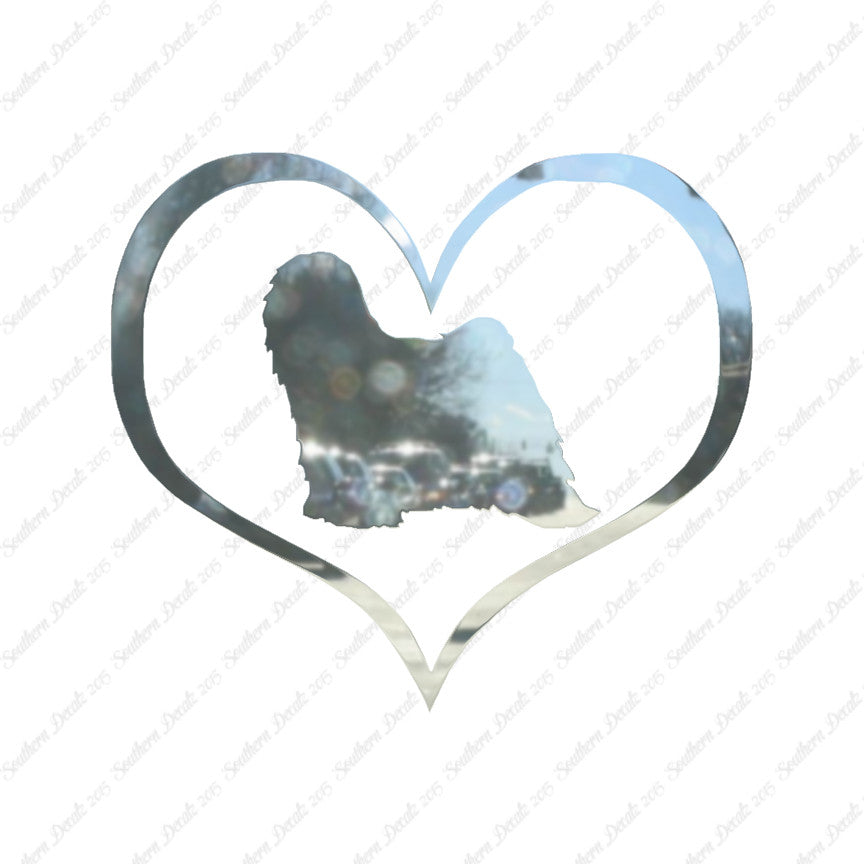 Tibetan Terrier Dog Heart Love