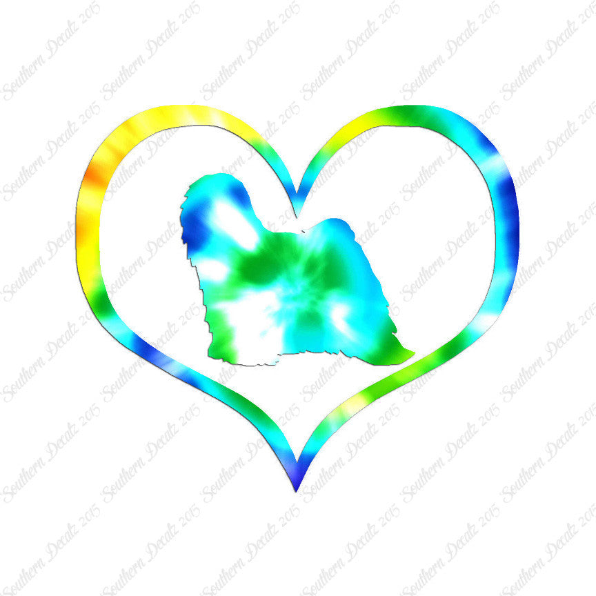 Tibetan Terrier Dog Heart Love