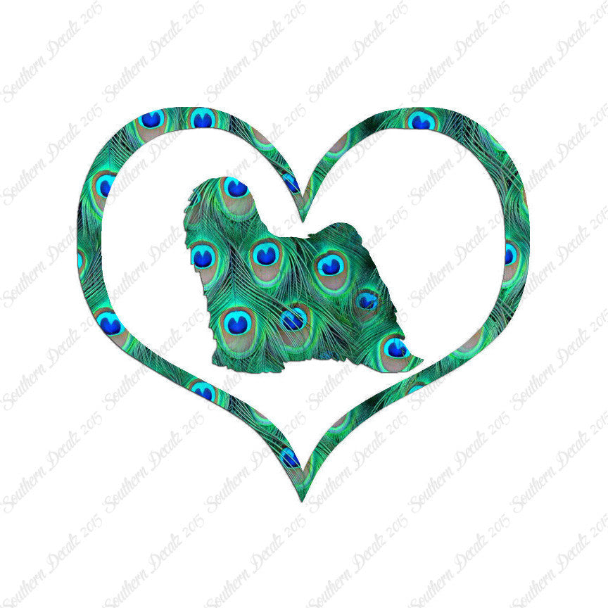 Tibetan Terrier Dog Heart Love