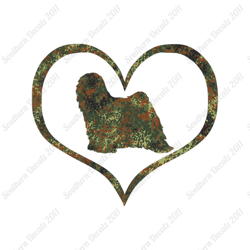 Tibetan Terrier Dog Heart Love