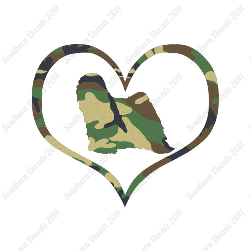 Tibetan Terrier Dog Heart Love