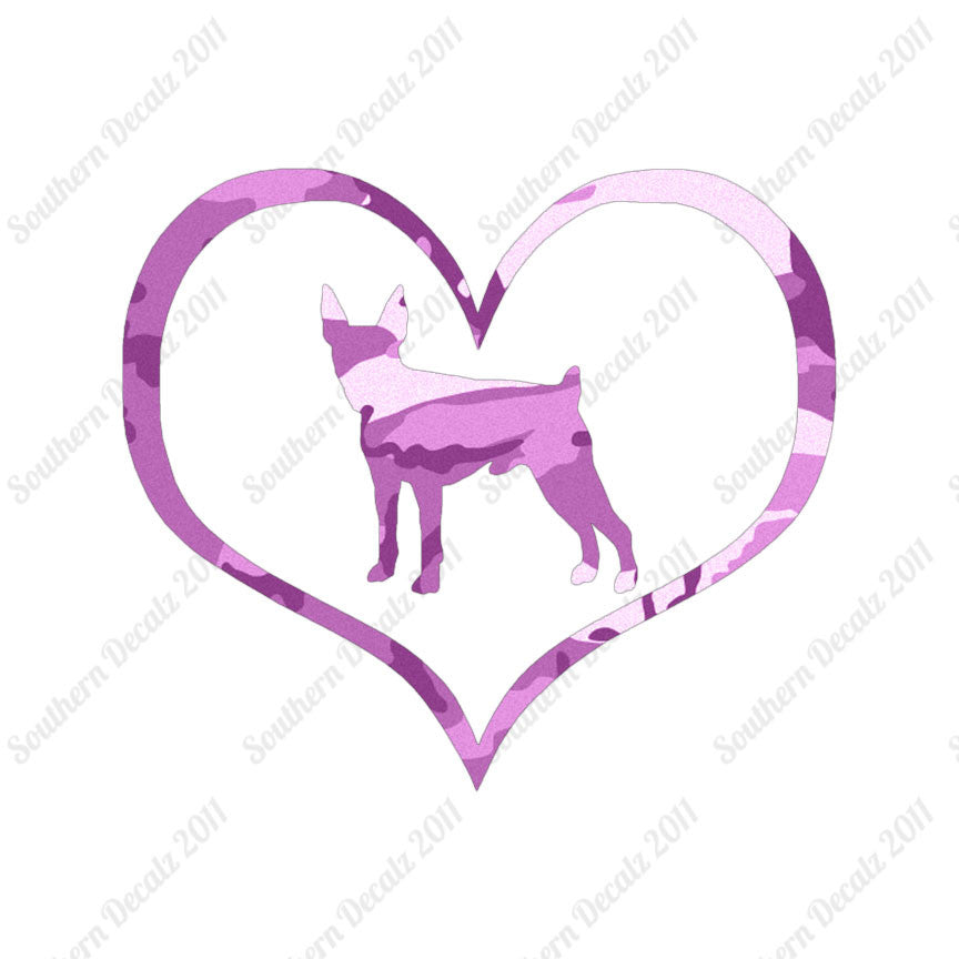 Toy Fox Terrier Dog Heart Love